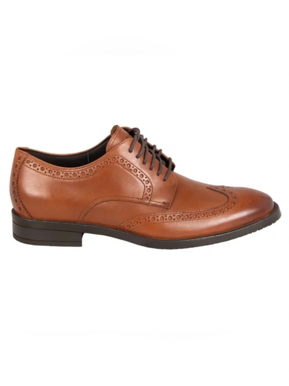 Cole Haan Men's Cognac Wingtip Oxford